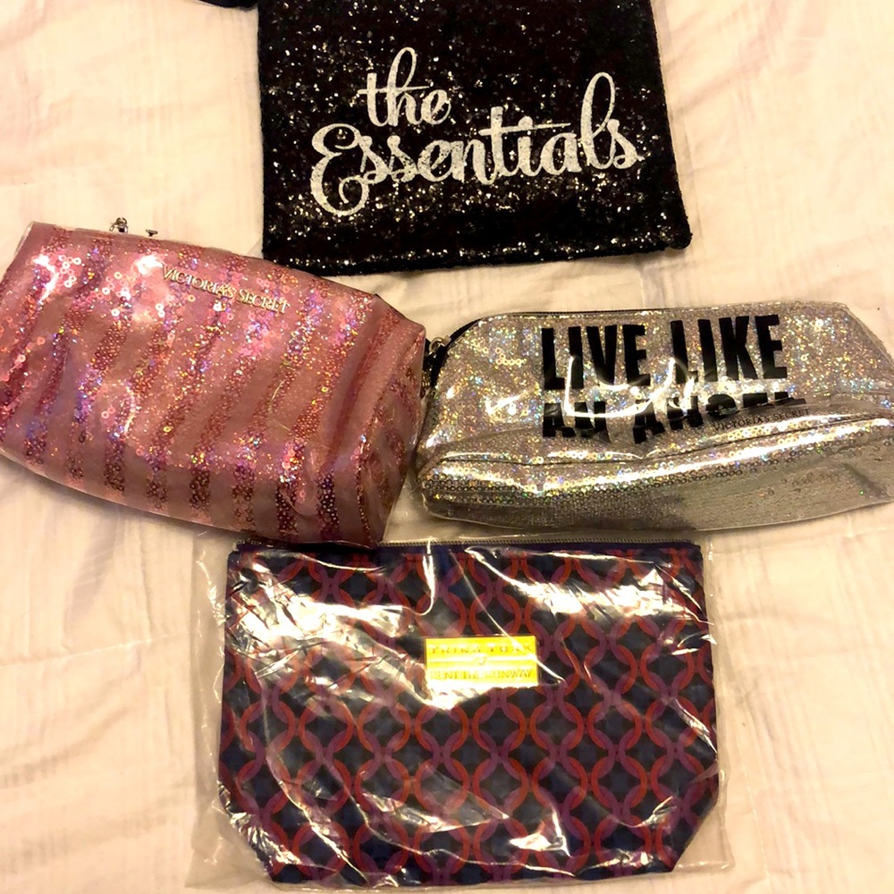 Four Makeup Bags - Victoria’s Secret and more
